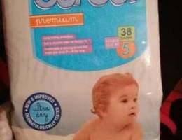 Oui oui diapers. New. Closed