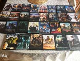 around 250 DVD movie and serie films