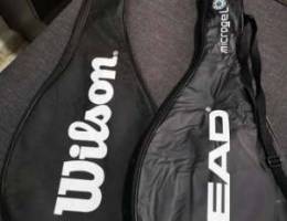 Wilson and head tennis bag