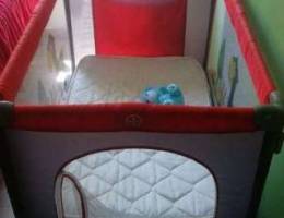 Baby park with mattress excellent comditio...