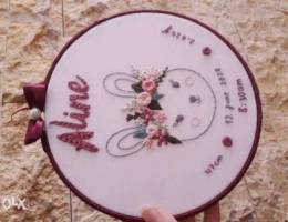 Embroidery hoop, tara