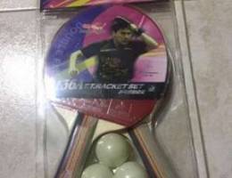 Pingpong racket and ball