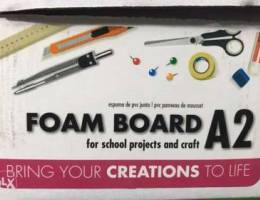 18 Foam boards A2