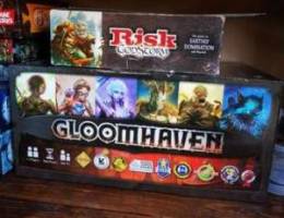 Gloomhaven with storage solutions