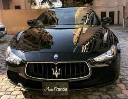 Maserati Ghibli 2014 black on black