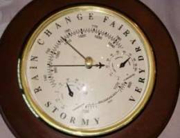 Barometer & hygrometer & thermometer