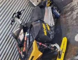 Skidoo CAN-AM 2010 with a trailer for sale