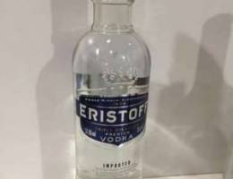 6 bottles Eristoff vodka