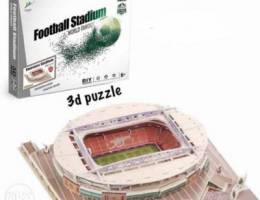 puzzle 3D foorball stadium