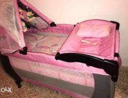 baby bed like new with mattress in agood c...