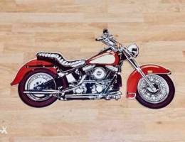 Harley motorcycle metal sign