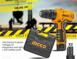 Lithium-Ion cordless drill 338,000 LL "ING...