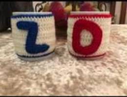 crochet mug covers choose any design