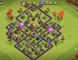 Clash of clans town hall 7 max for sale