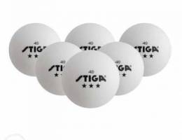 New STIGA 6 balls