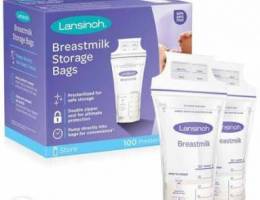 Lansinoh Breastmilk Storage Bags, 100 piec...