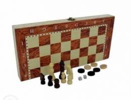 wooden chess