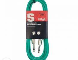 Stagg instrument cable 3m jack/jack