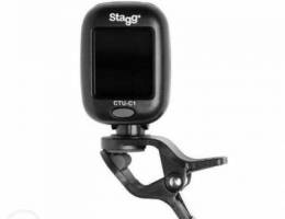 Stagg Black automatic chromatic clip-on tu...