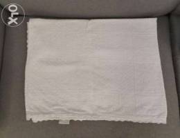 Zara home 120x100cm white cover 100%cotton