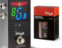 Stagg Auto-chromatic tuner pedal for guita...