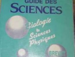 Guide de sciences et physique