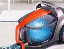 Orfeld Cylinder Vacuum Cleaner, 500W Bagle...