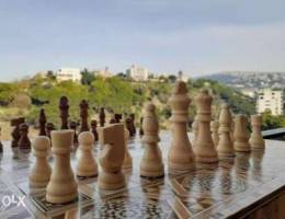 Wooden Chess pieces