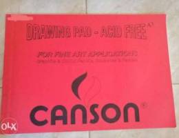 Canson white drawing pad A3