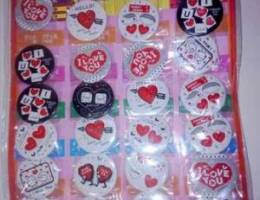 Valentine's Badges (5000)