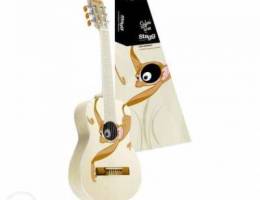 Stagg White Monkey Classic Guitar