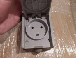 Legrand Grey 1 Gang Plug Socket, 20 A 2P+T