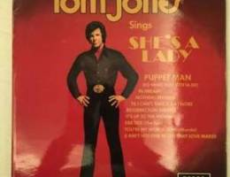 Tom Jones Sheâ€™s a lady vinyl