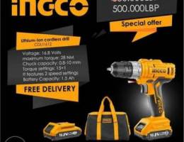 special offer lithium-ion cordless drill