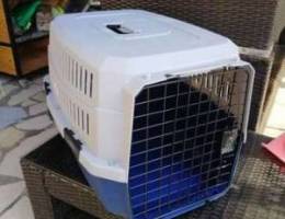 Dog cat cage and food & water tray