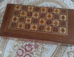 Backgammon board Ø­ÙØ± Ø±Ø§Ø¦Ø¹ Ø®Ø´Ø¨