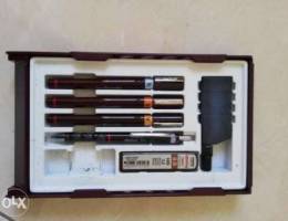 Rotring ink pens set for engineering stude...