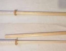 wodden katana for training