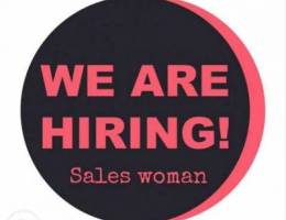 Sales woman