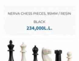 Chess pieces resin 76mm & 95mm