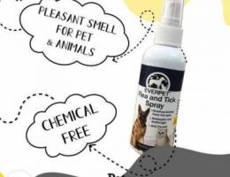 Flea and tick spray