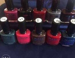 52 pieces mona nail polish