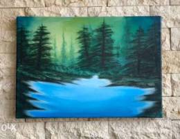 canvas painting for wall decorations