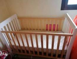 2 beds italian for baby used one month