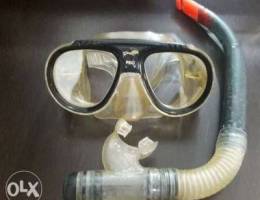 Mask snorkel