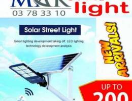 Solar street light