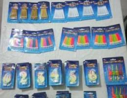 Special Birthday candles 54 pcs / 30$