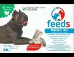 Dogs and cats food