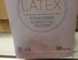 Sterile gloves latex