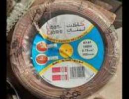 Cable 0.75 mm ÙƒØ¨Ù„Ø§Øª Ù„Ø¨Ù†Ø§Ù†